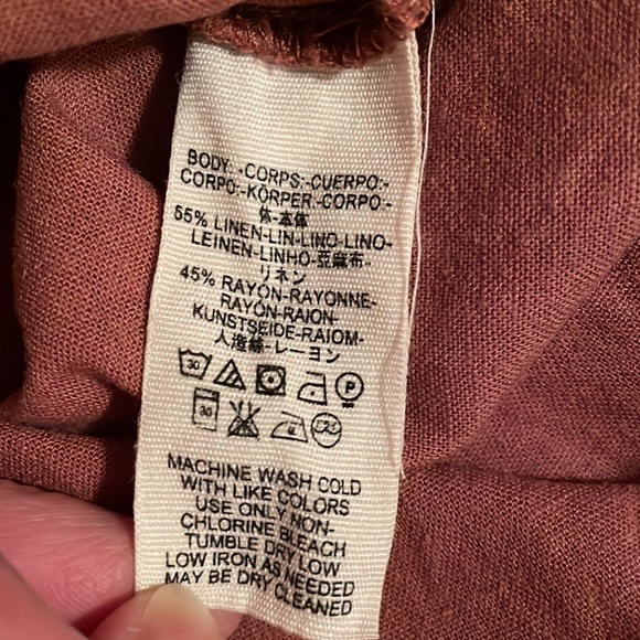 Free People wrap skirt. Size 12. - Picture 5 of 6